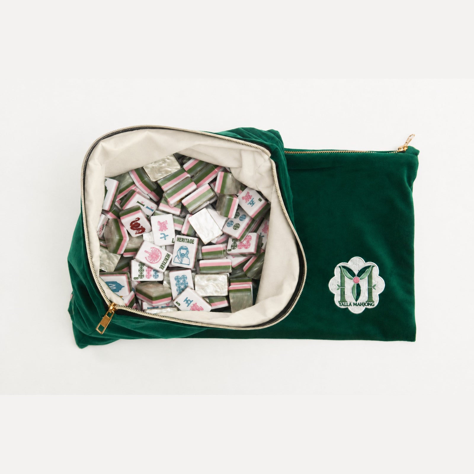 Velvet Tile Bag